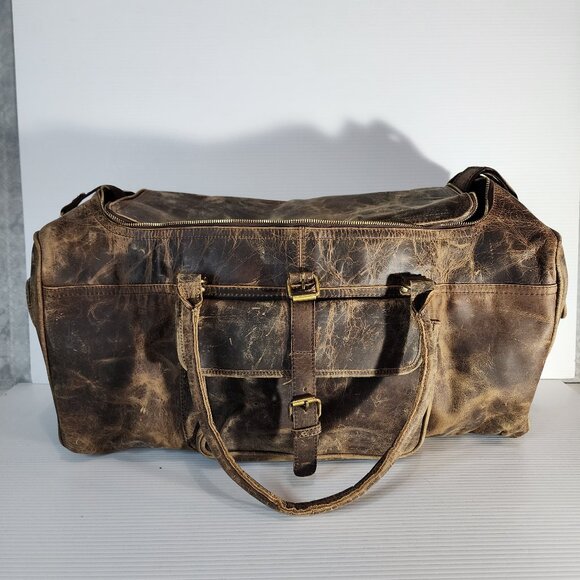 Leather Duffle Bag